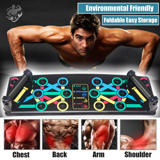 9 in 1 Push Up Board | For Body Workout Pushup | Fitness Equipment Plastic